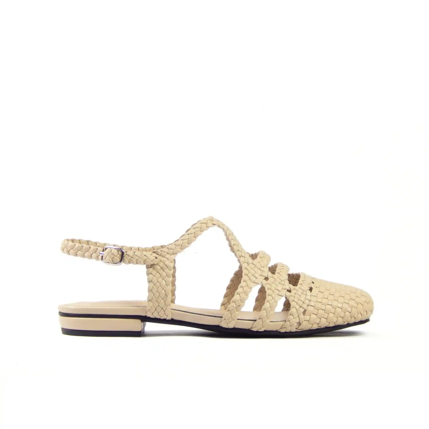 Beige Riviera Sandals 2cm
