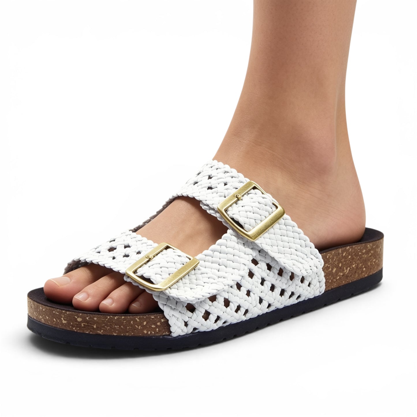 Urban Step White Clogs