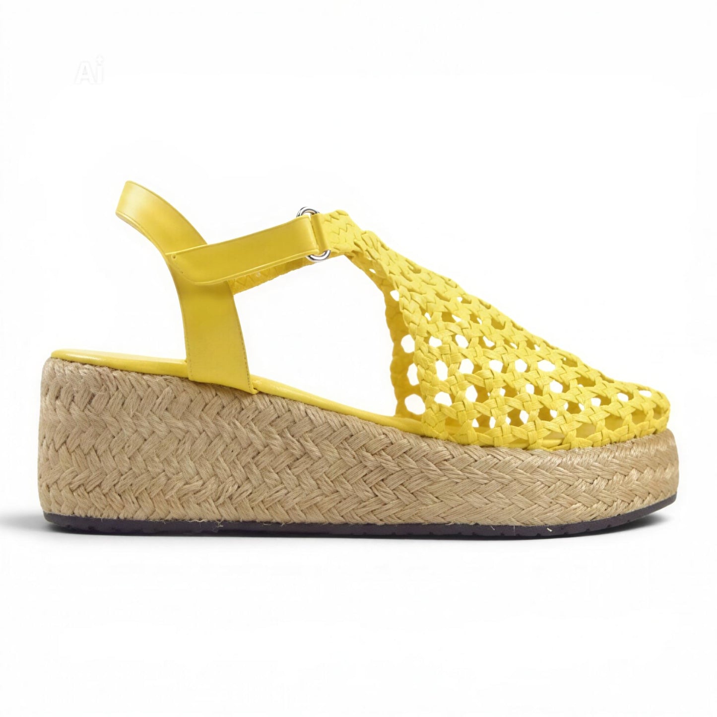 Braided Platform Sandals R503 6cm