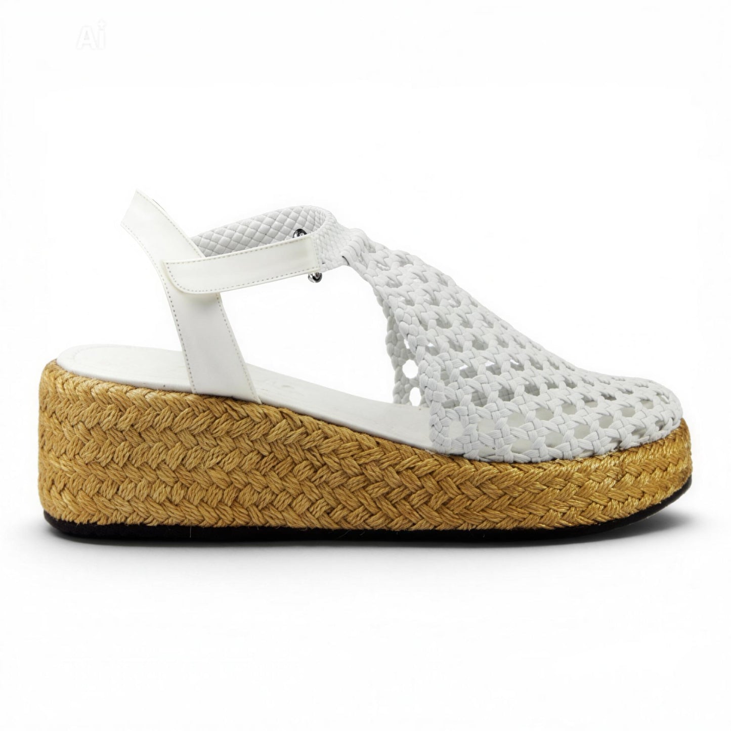Braided Platform Sandals R503 6cm