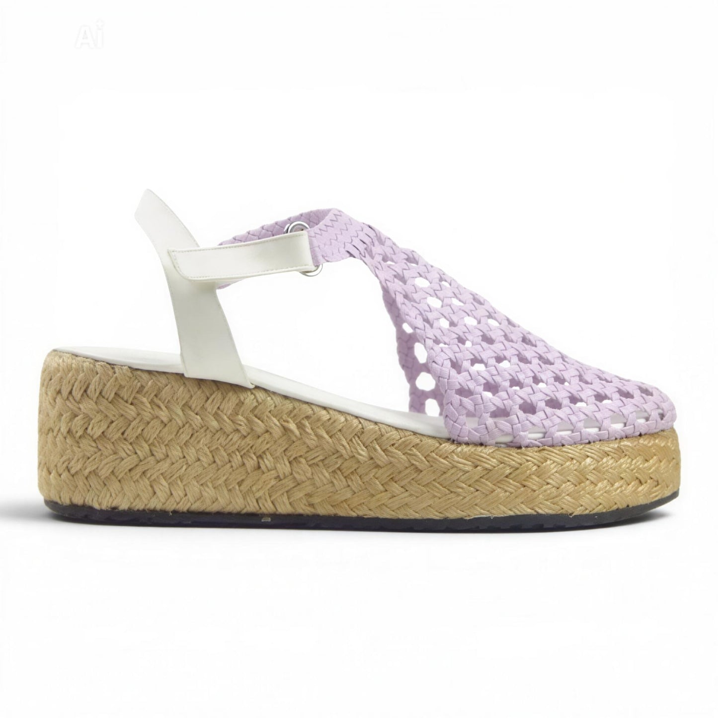 Braided Platform Sandals R503 6cm