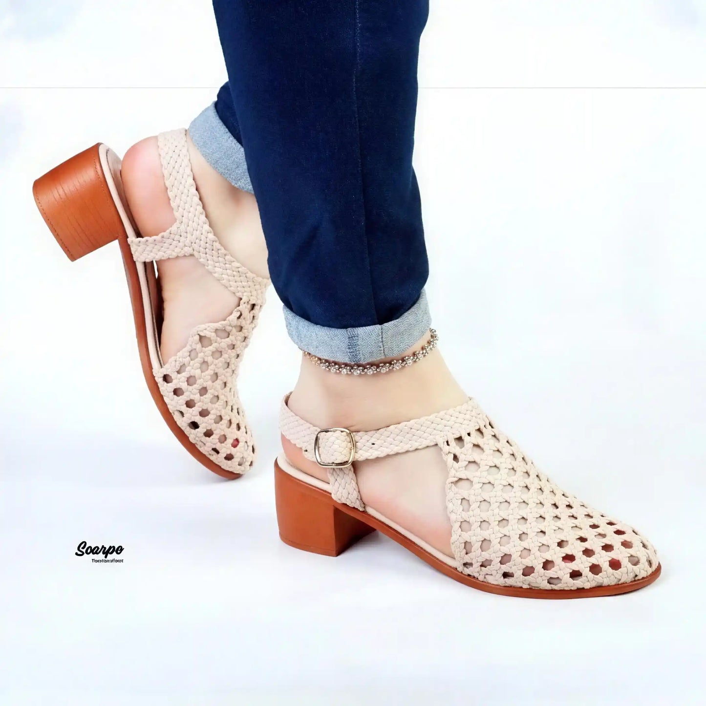 sandal vesba handbraided  R450 3cm