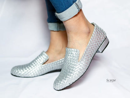 Hand-Braided Shoes R200 2cm - scarpehandmade