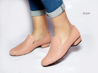 Hand-Braided Shoes R200 2cm - scarpehandmade
