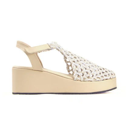 Wedge 6cm braided sandals R700