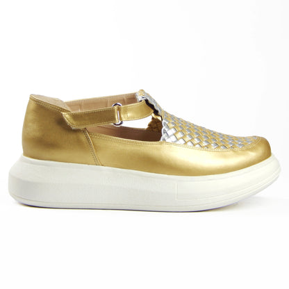 Handwoven Closed Sneakers R901 - scarpehandmade