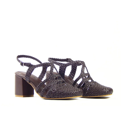 Brown Riviera Sandals 7cm - scarpehandmade