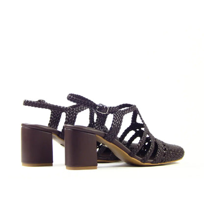 Brown Riviera Sandals 7cm - scarpehandmade