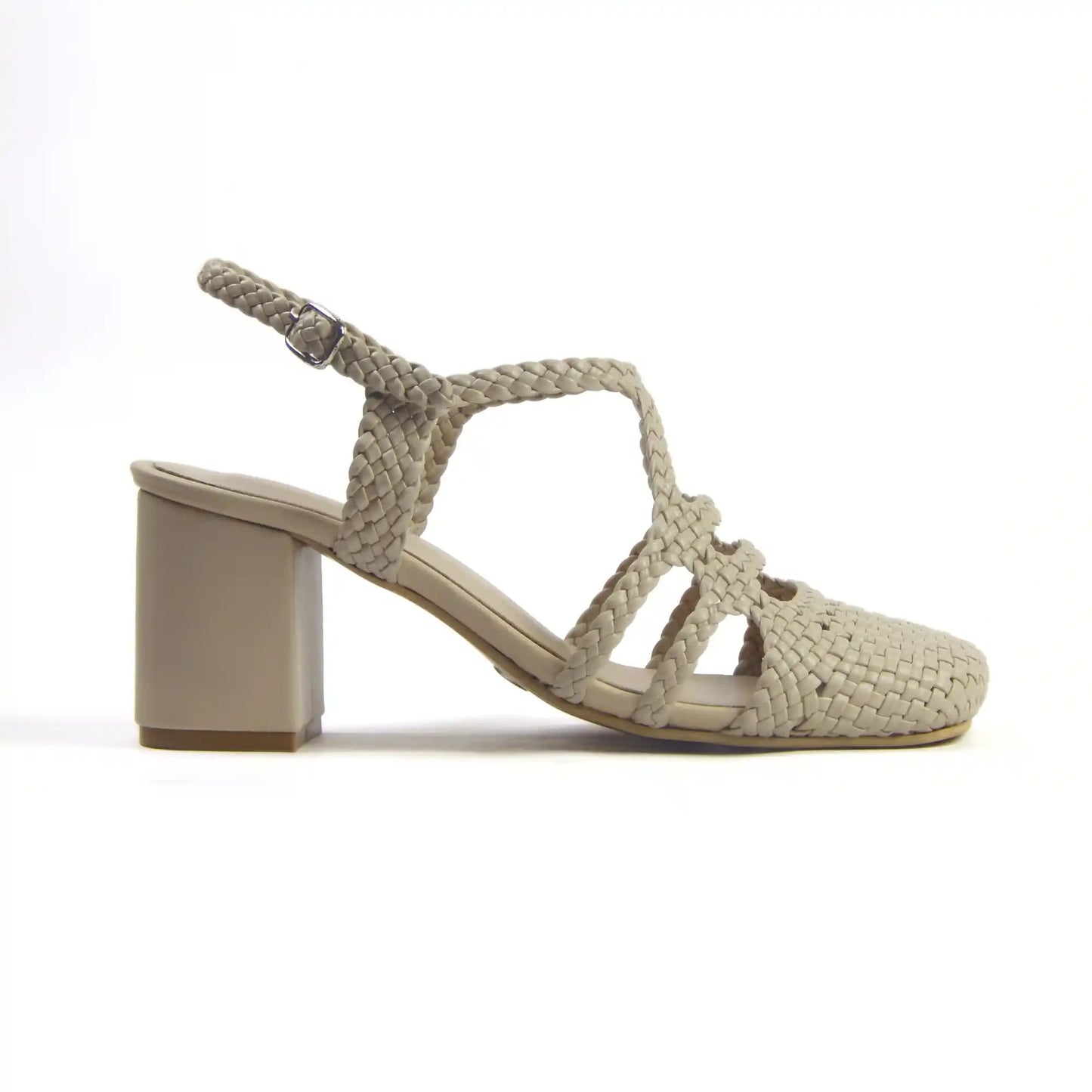 Beige Riviera Sandals 7cm