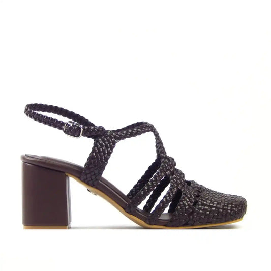 Brown Riviera Sandals 7cm - scarpehandmade