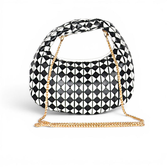 Black & White Loop Bag
