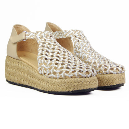 Sandals wedge closed R504 6cm