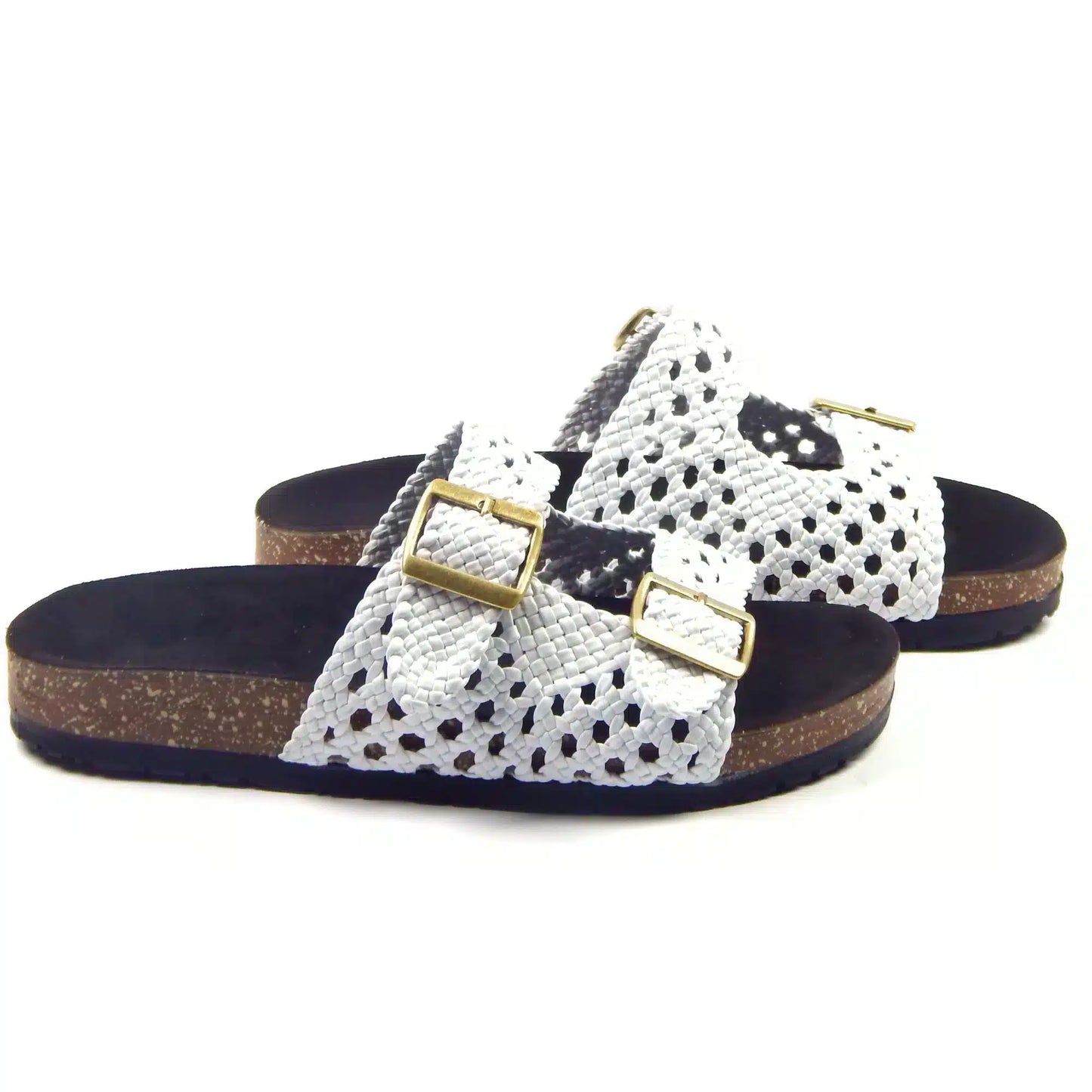 Urban Step White Clogs