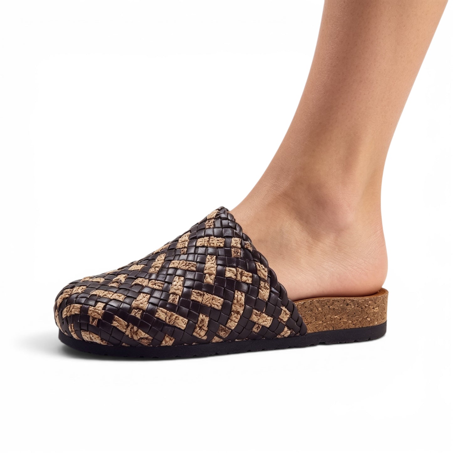 Earthtone Weave Clogs